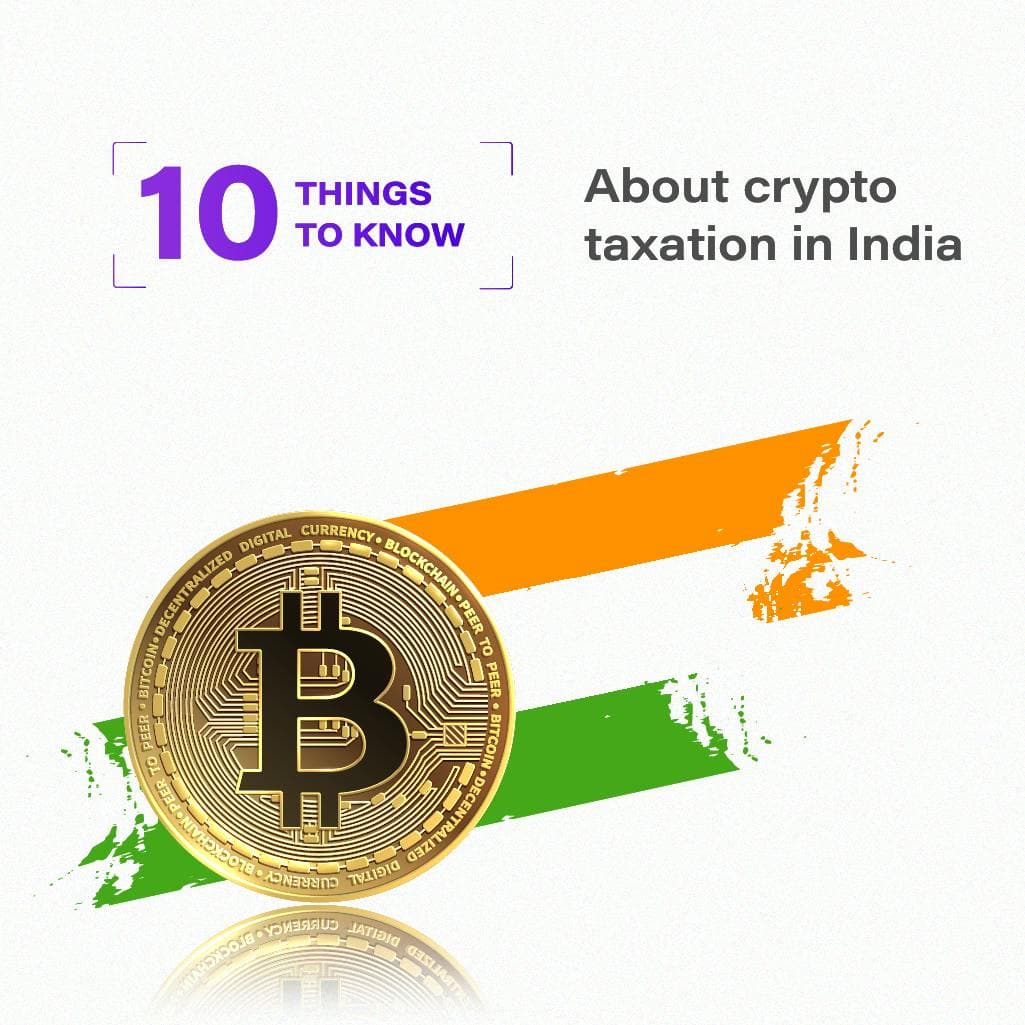 10 things to know about crypto taxation in India